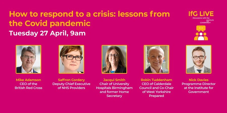 How to respond to a crisis: lessons from the Covid pandemic