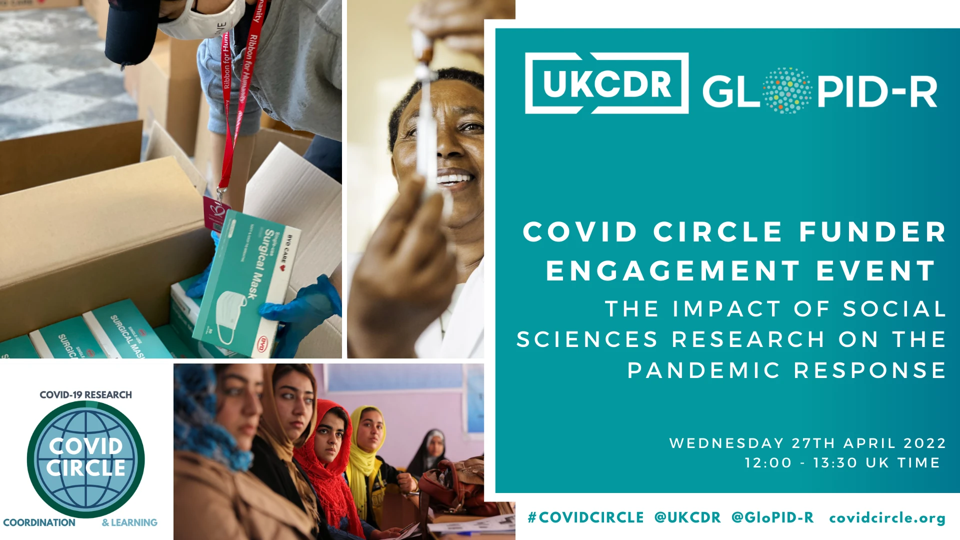 Highlights from the COVID CIRCLE Researcher Community’s April webinar: ‘The impact of social sciences research on the pandemic response’